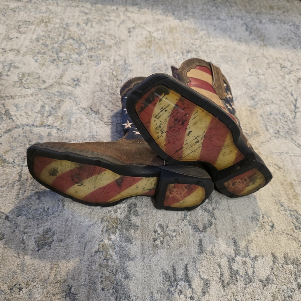 Durango Navy & Brown Lady Rebel Western Boots - Picture 5 of 7